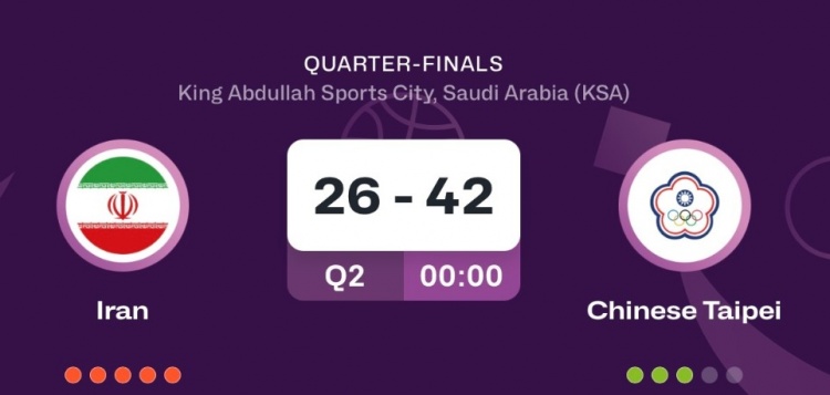 kaiyun sports-伊朗外线手感冰凉半场三分16中3 中国台北三分10中6形成鲜明对比